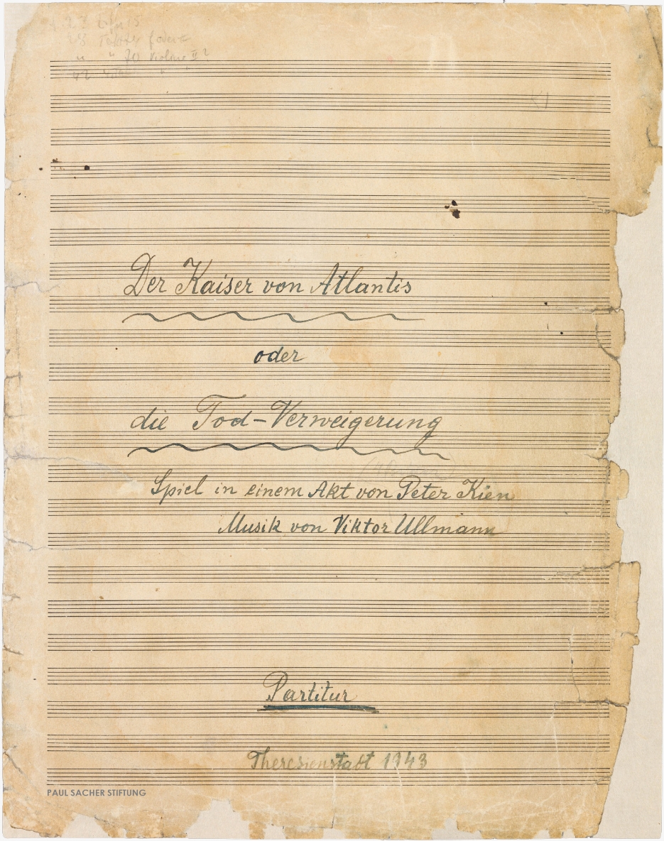 Partiturreinschrift, Titel