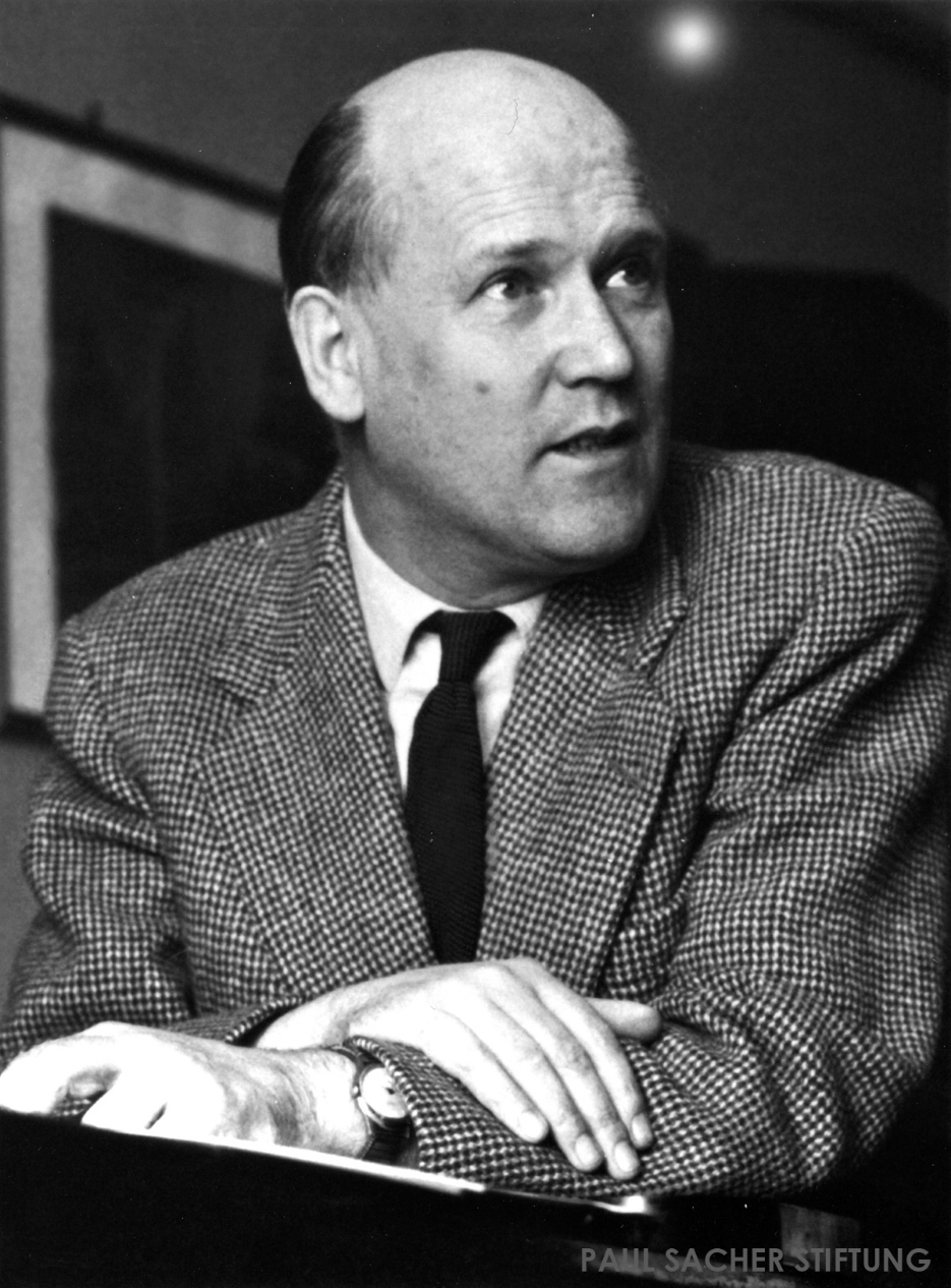 Willy Burkhard in the early 1950s (photo PSS)